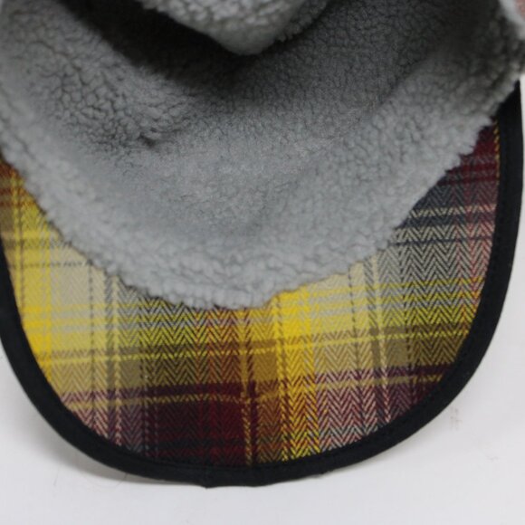Outdoor Research Yukon Cap Hat Mens Medium Yellow/Red Earflaps Polyester Winter - Picture 12 of 12